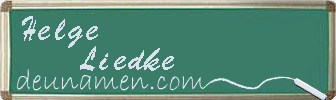 Helge Liedke Visitenkarte